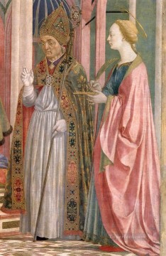 La Virgen y el Niño con los Santos4 Renacimiento Domenico Veneziano Pinturas al óleo